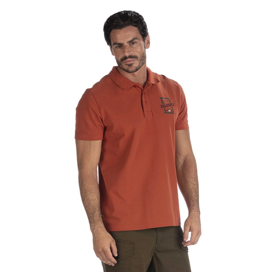 Dolomite Dolomite Dobbiaco Men'S Short-Sleeved Polo Shirt Polo