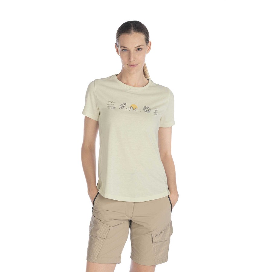 Dolomite Dolomite Pelmo Dri 2 Women'S Short-Sleeved T-Shirt T-Shirts