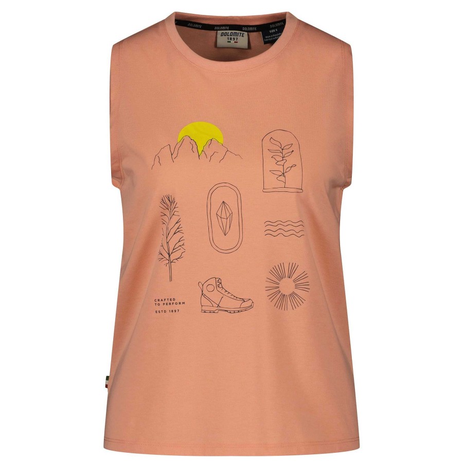 Dolomite Dolomite Latemar Women'S Tank Top T-Shirts