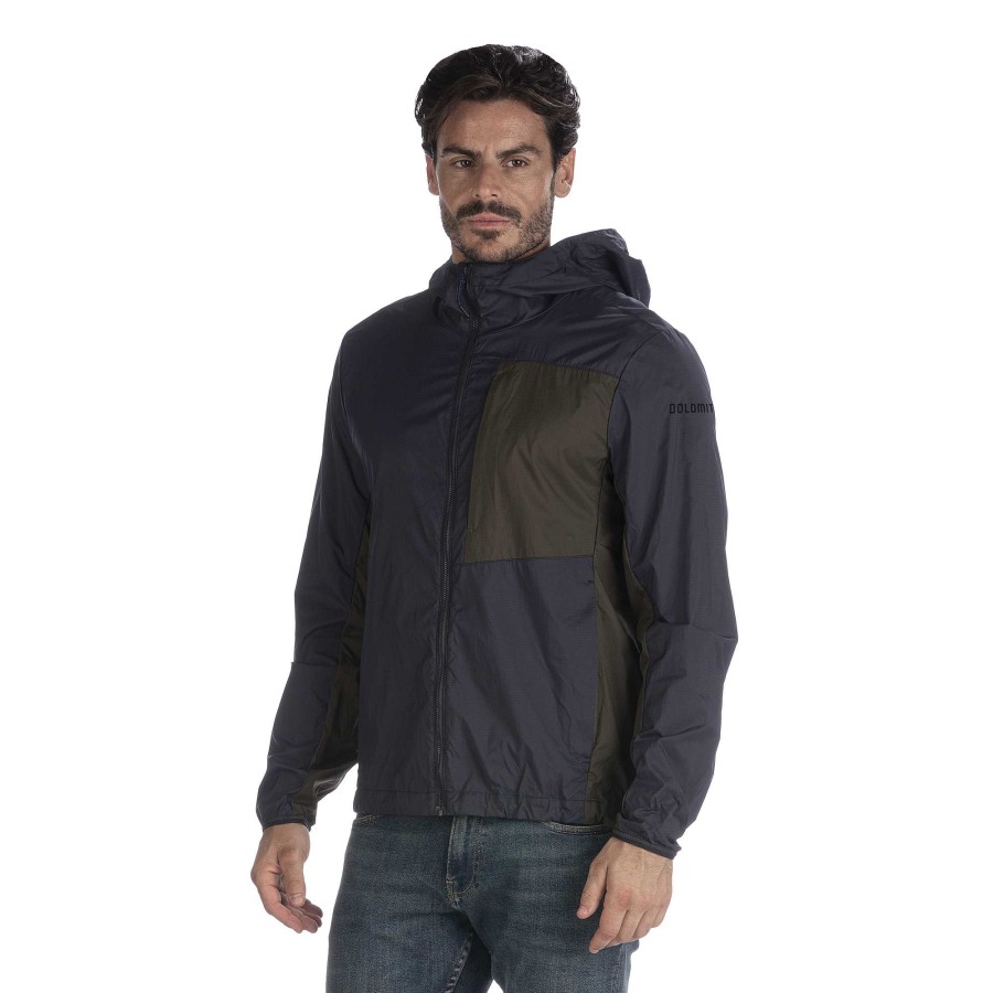 Dolomite Dolomite Latemar Wb Men'S Hooded Waterproof Jacket Sweatshirts