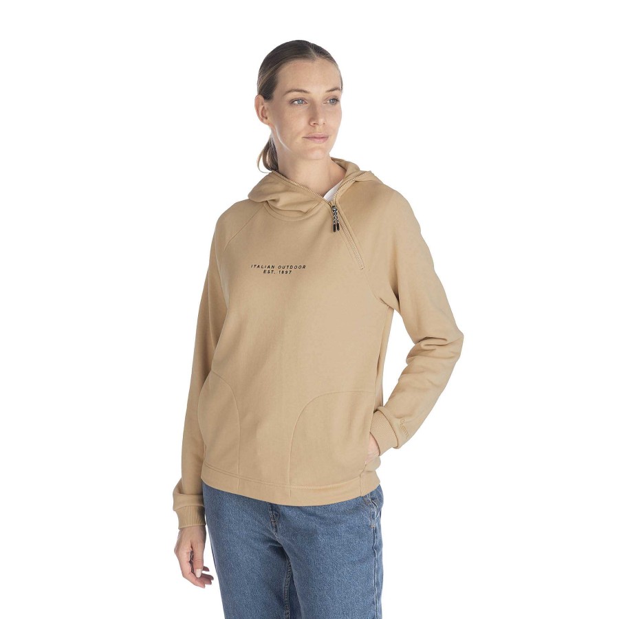 Dolomite Dolomite Strenta Women'S Fleece Hoodie Sweatshirts