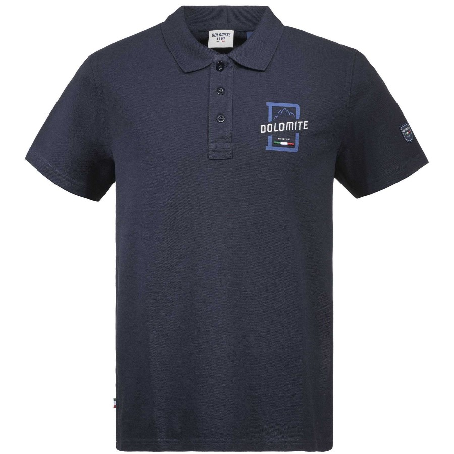 Dolomite Dolomite Dobbiaco Men'S Short-Sleeved Polo Shirt Polo